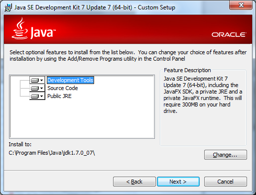 Java 7 Installer